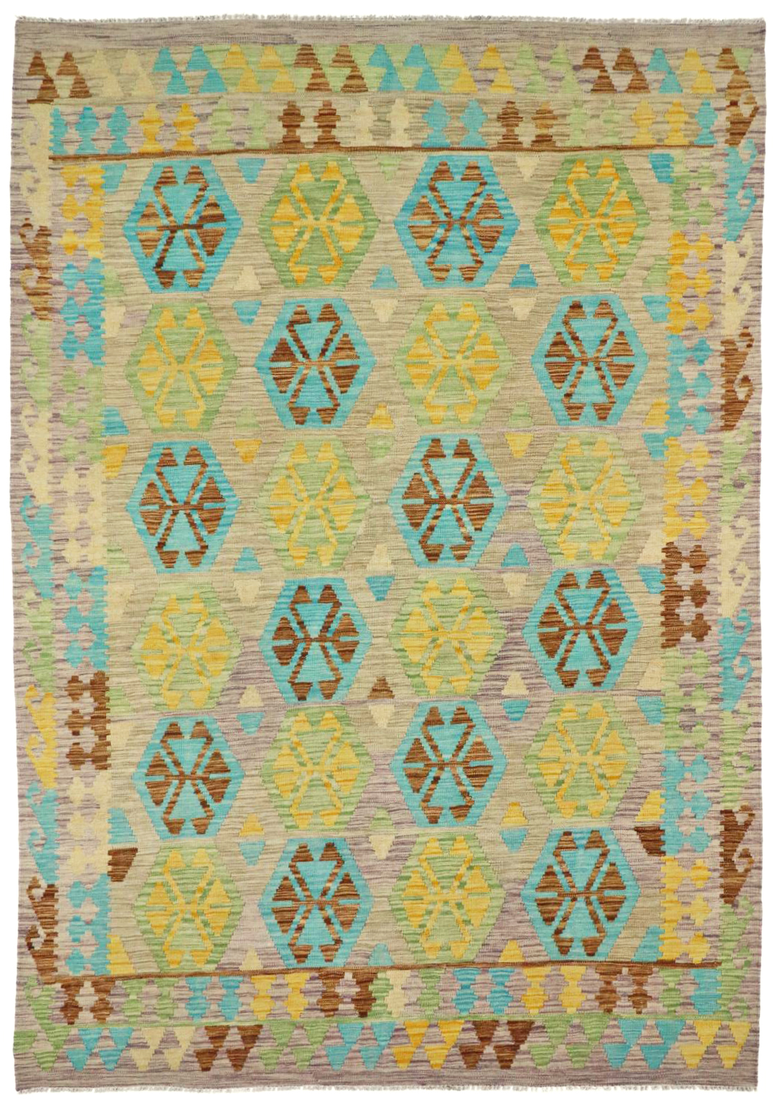 Kilim Afghan Old Tradition 295 x 203 cm