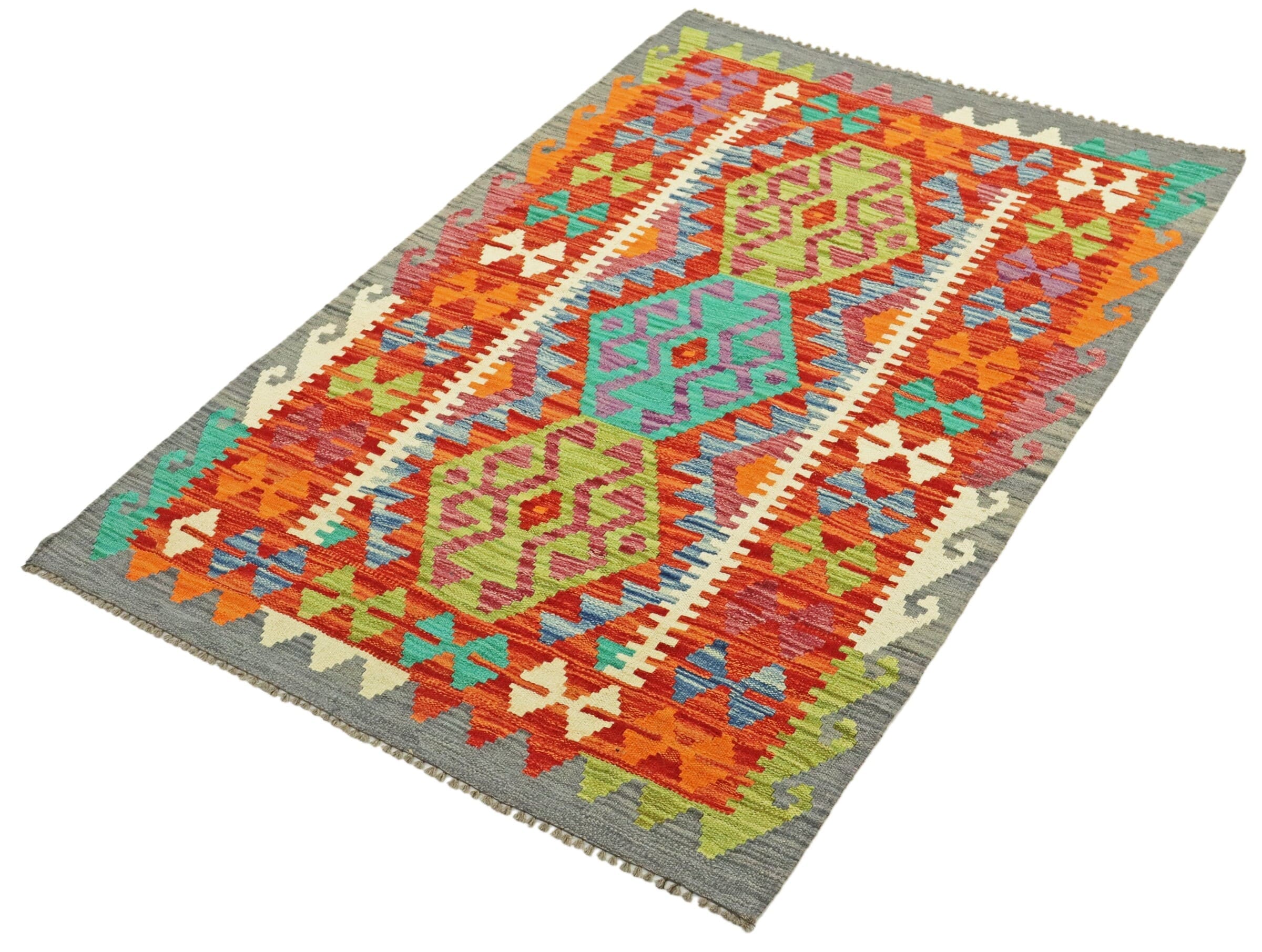 Kilim Afghan Old Tradition 152 x 102 cm